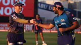 IPL 2021 KKR vs MI: टॉस जीतकर पहले गेंदबाजी करेगी कोलकाता नाइट राइडर्स; क्रिस लिन की जगह क्विंटन डी कॉक को मौका